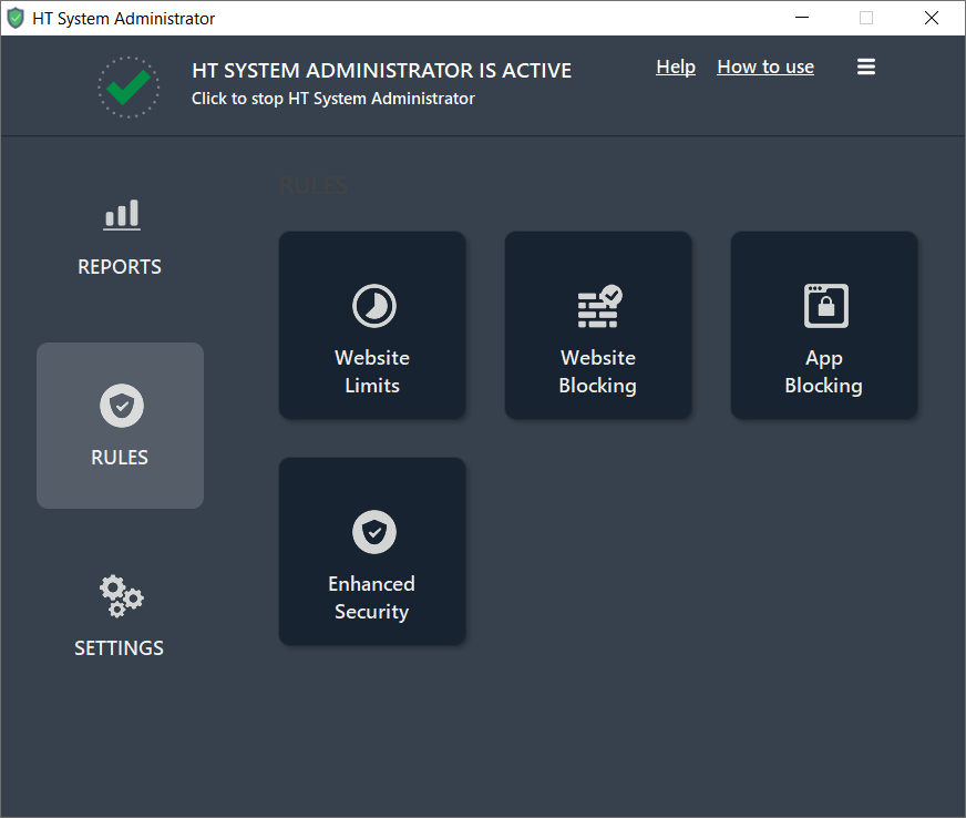 HT SysAdmin Dashboard