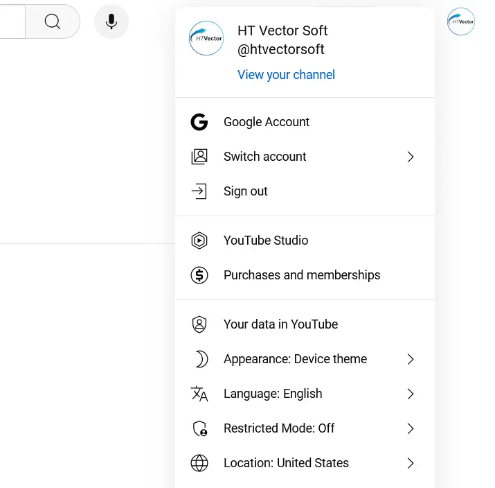 Restricted Mode Settings on YouTube