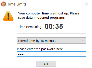 Extend Time Controls