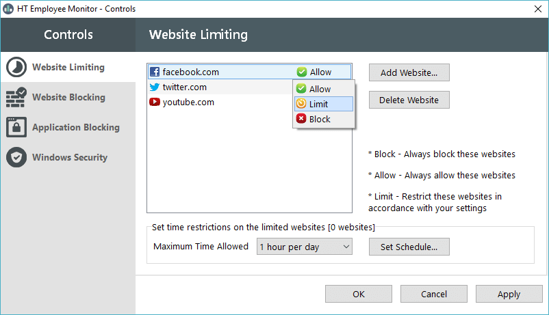 website blocker timer