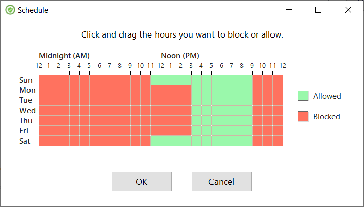 website blocker timer