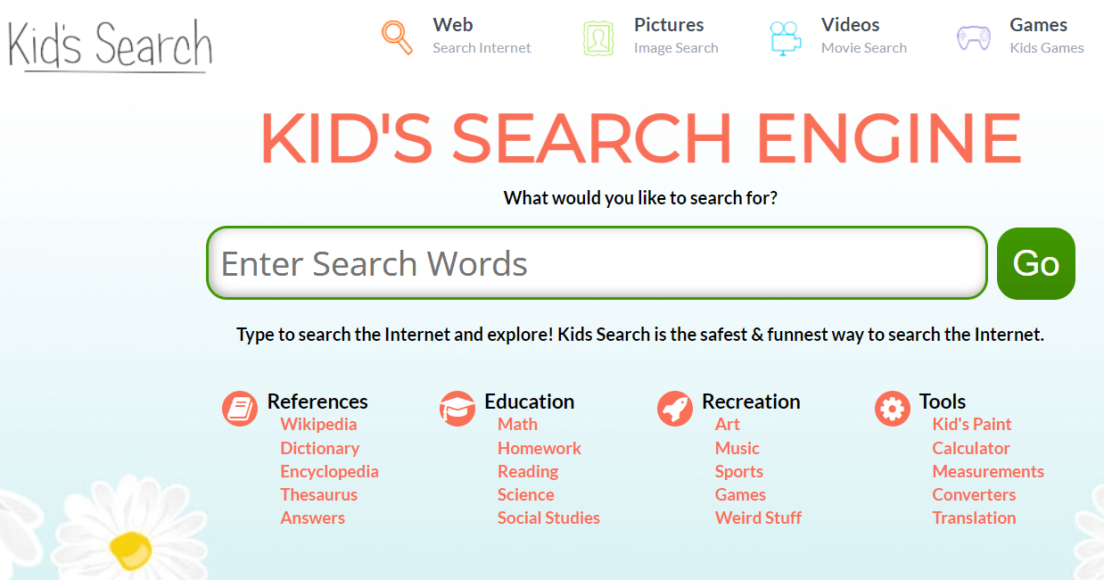 Kid-Safe Browsers and Search Sites